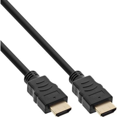 25er Bulk-Pack InLine® HDMI Kabel, HDMI-High Speed mit Ethernet, Premium, 4K, 3m (Produktbild 1)
