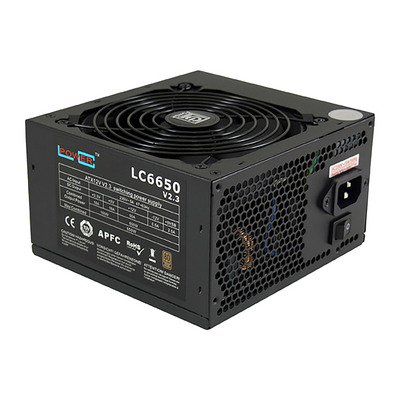 LC-Power LC6650 V2.3, ATX-Netzteil Super-Silent-Serie, 650W, 80+ BRONZE (Produktbild 1)