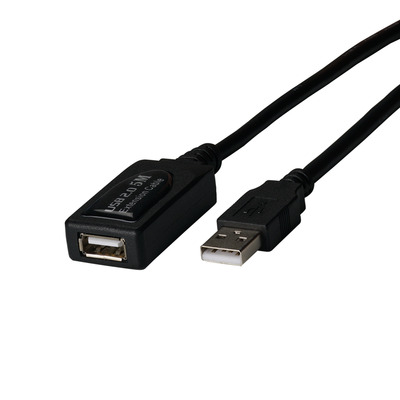 USB2.0 Repeater Kabel 5m aktiv,USB-A -- Buchse auf USB-A Stecker